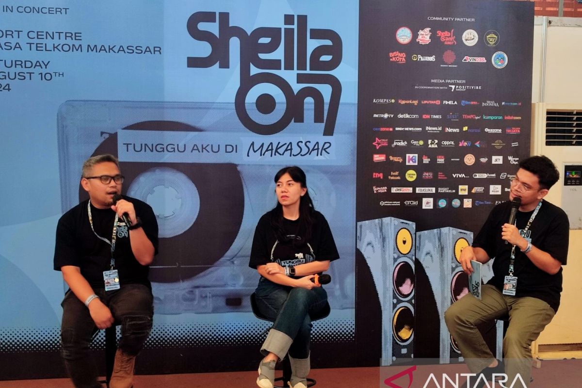 Promotor klaim penonton Sheila On7 di Makassar capai 20 ribuan