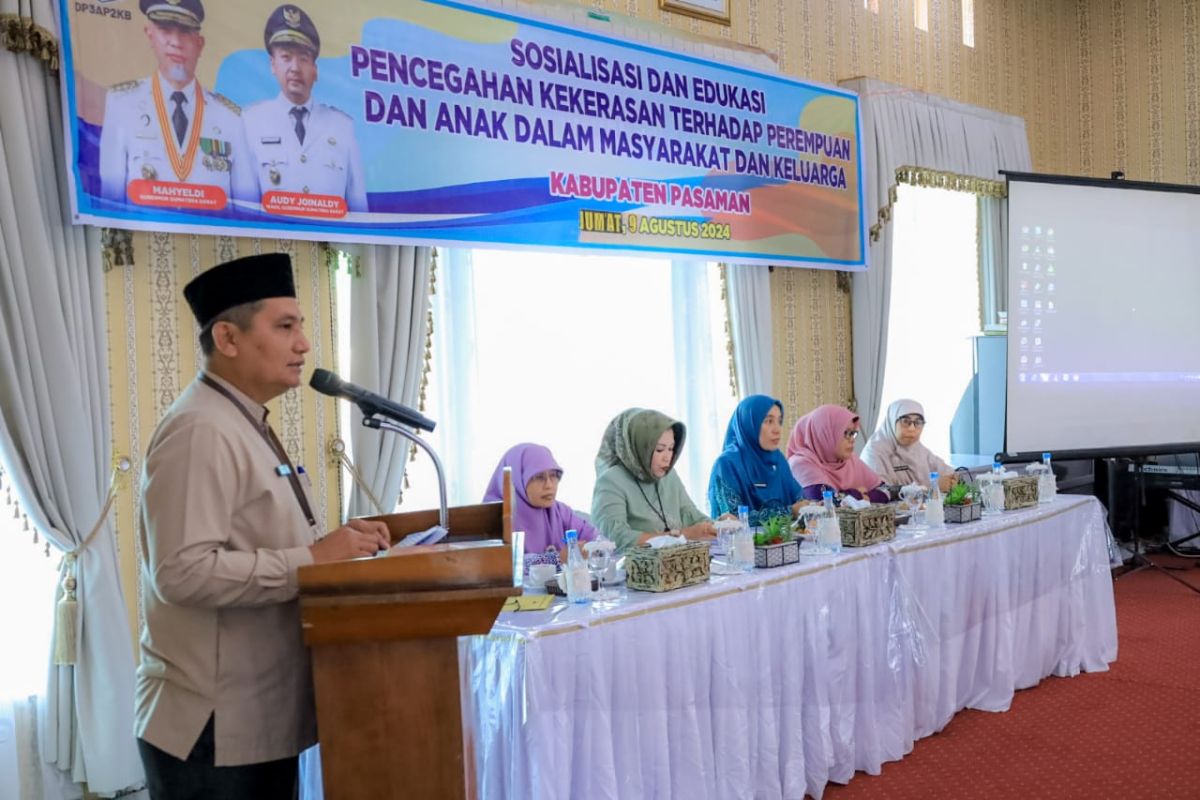 Minimalisir Kekerasan terhadap anak, Dinas P3AP2KB bersama PKK Pasaman gelar sosialisasi dan edukasi