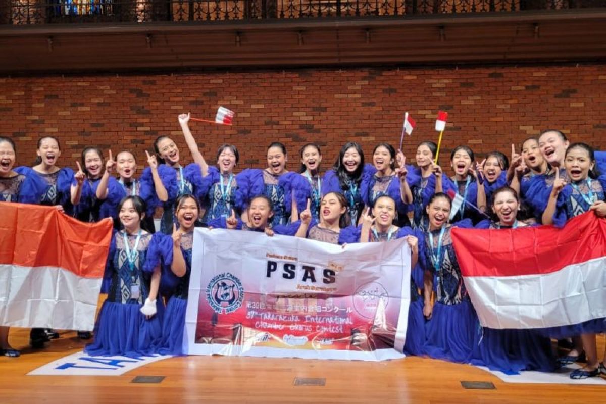 Paduan Suara Arek Suroboyo raih medali emas di Jepang