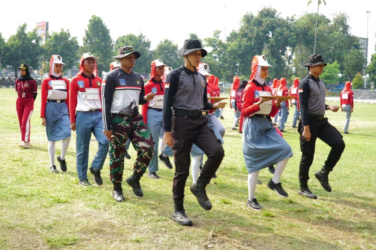 Paskibraka Sleman latihan intensif jelang Upacara 17 Agustus