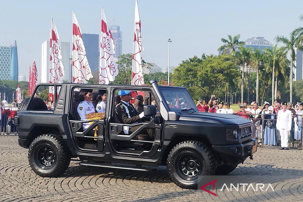 Bendera Pusaka diambil dari Monas dengan kirab untuk HUT RI di IKN