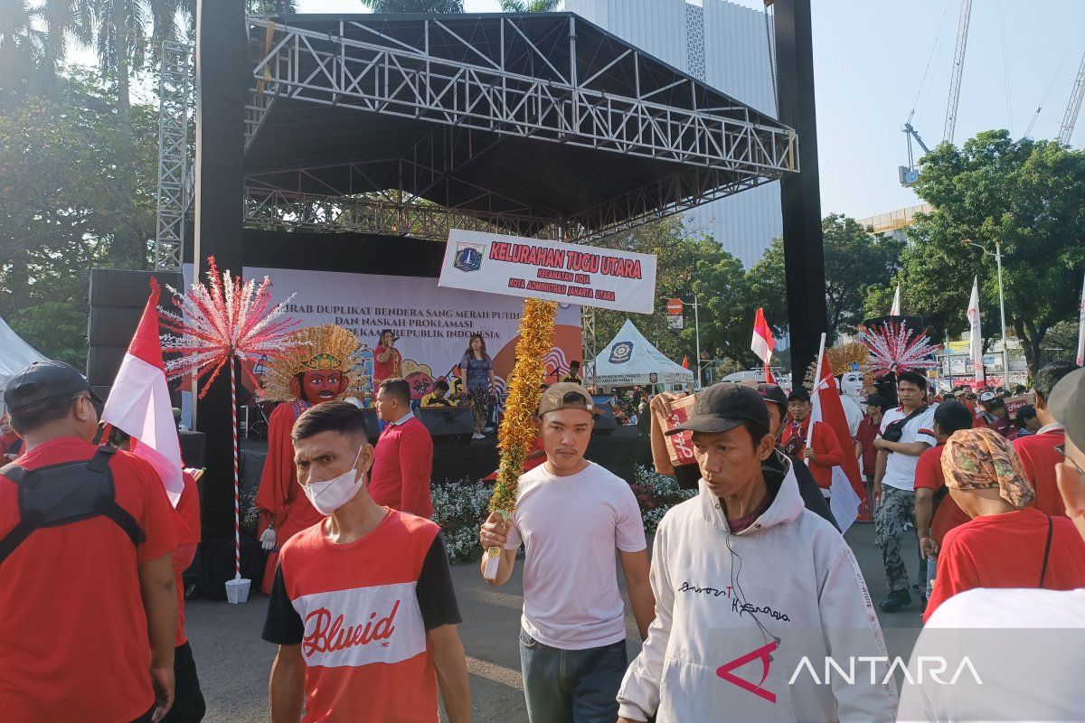 DKI ikut meriahkan Kirab Bendera Pusaka dan Naskah Teks Proklamasi