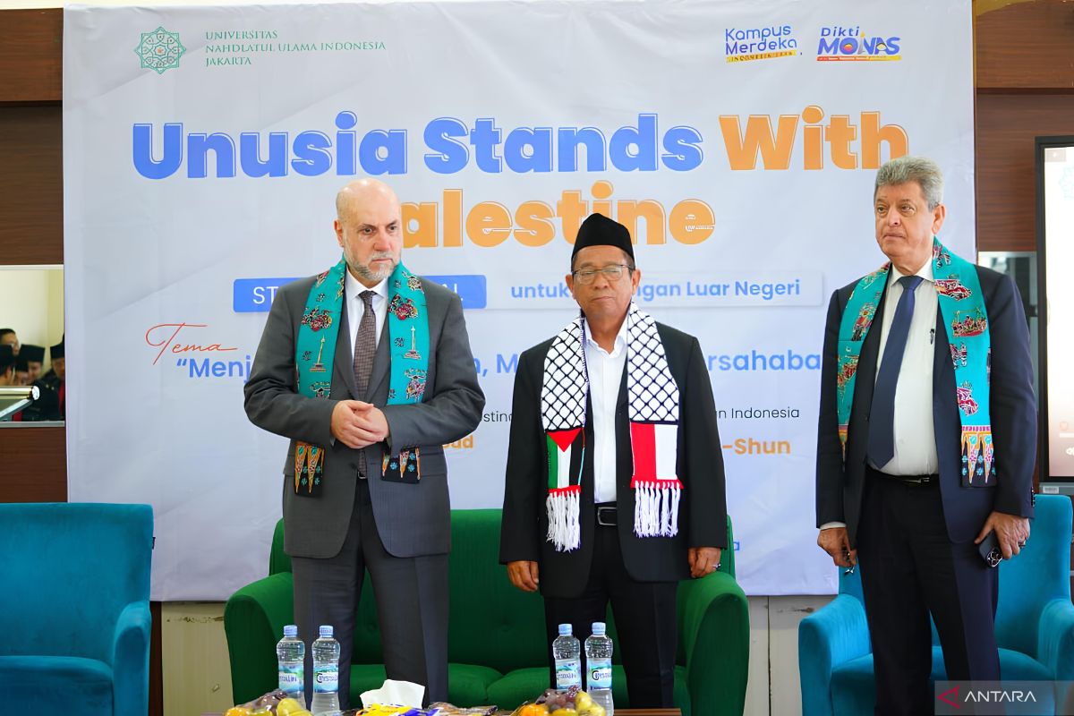 Unusia tawarkan beasiswa untuk mahasiswa Palestina