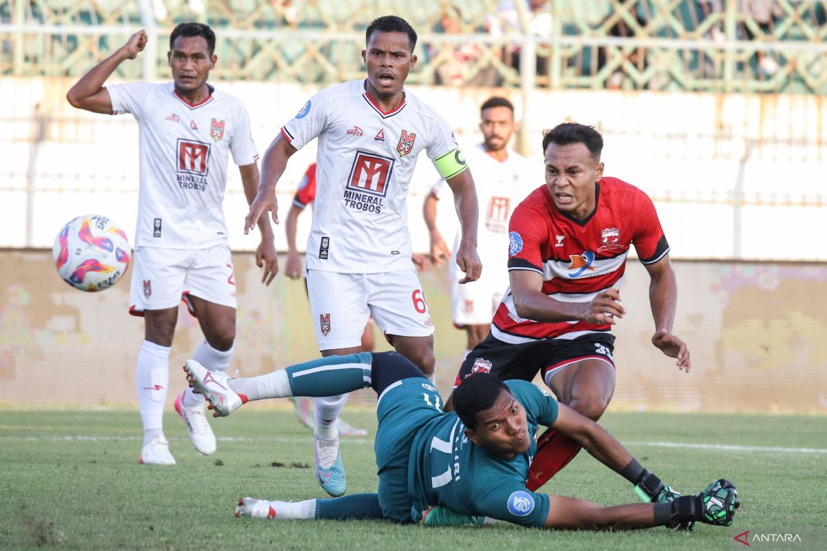 Madura United pertajam lini depan jelang hadapi Barito Putera