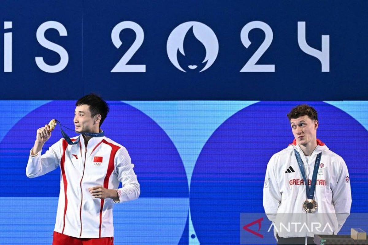 Cao Yuan sempurnakan sapu bersih China dalam loncat indah Olimpiade Paris 2024