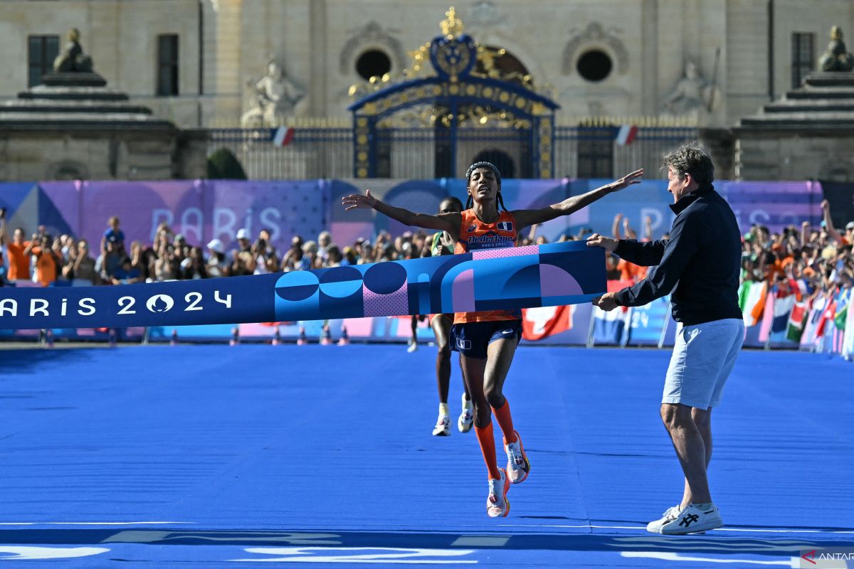 Sifan Hassan gondol emas maraton putri Olimpiade Paris 2024