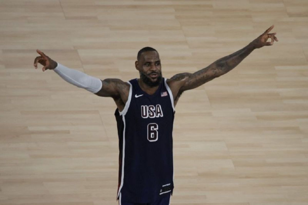 LeBron James jadi MVP bola basket Olimpiade Paris