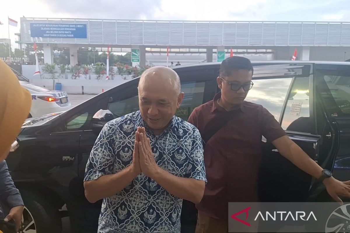 Para Menteri KIM datang melalui Bandara Balikpapan