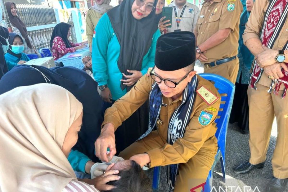 Dinkes OKU sediakan 53.603 dosis vaksin polio