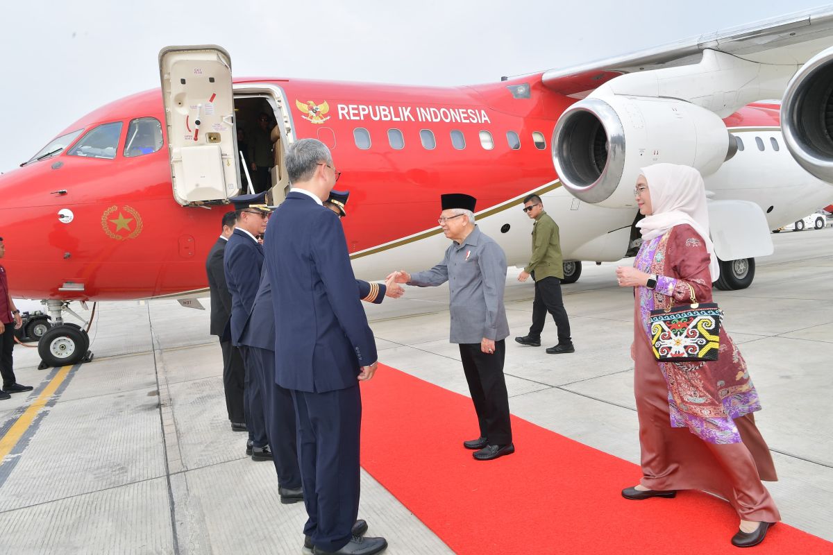 Vice President Amin flies to Nusantara for official agendas