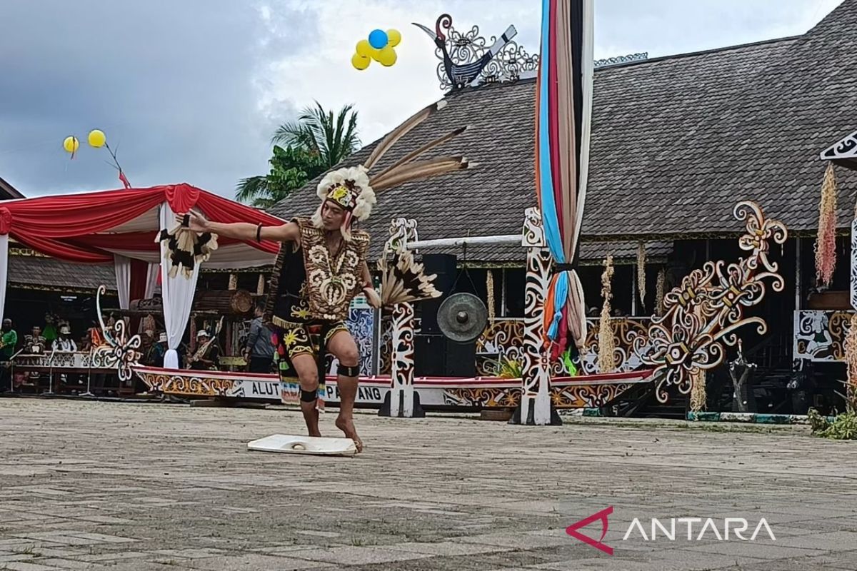 Tokoh adat Dayak sambut gembira HUT ke-79 RI di IKN