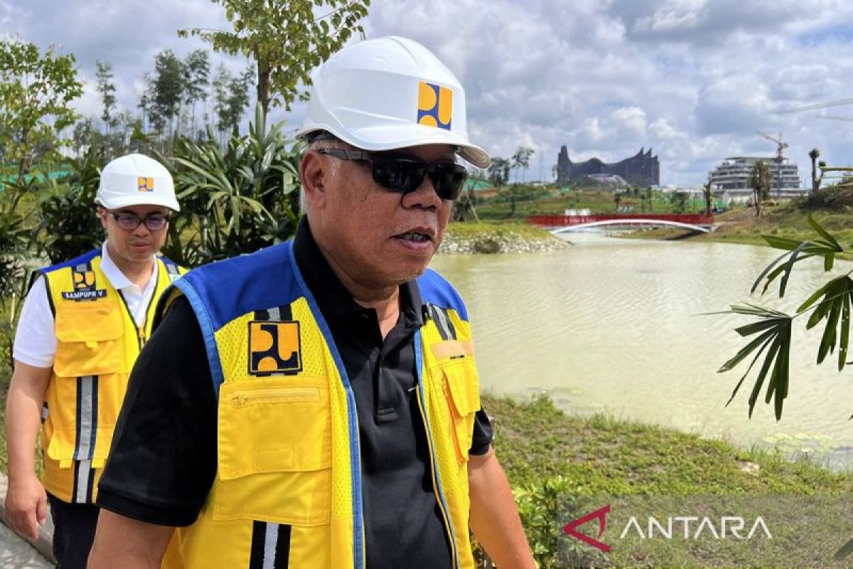 Menteri PUPR cek kesiapan infrastruktur IKN jelang upacara 17 Agustus