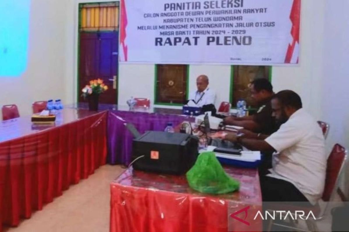 Pansel tetapkan 20 calon DPRK Teluk Wondama lulus seleksi administrasi