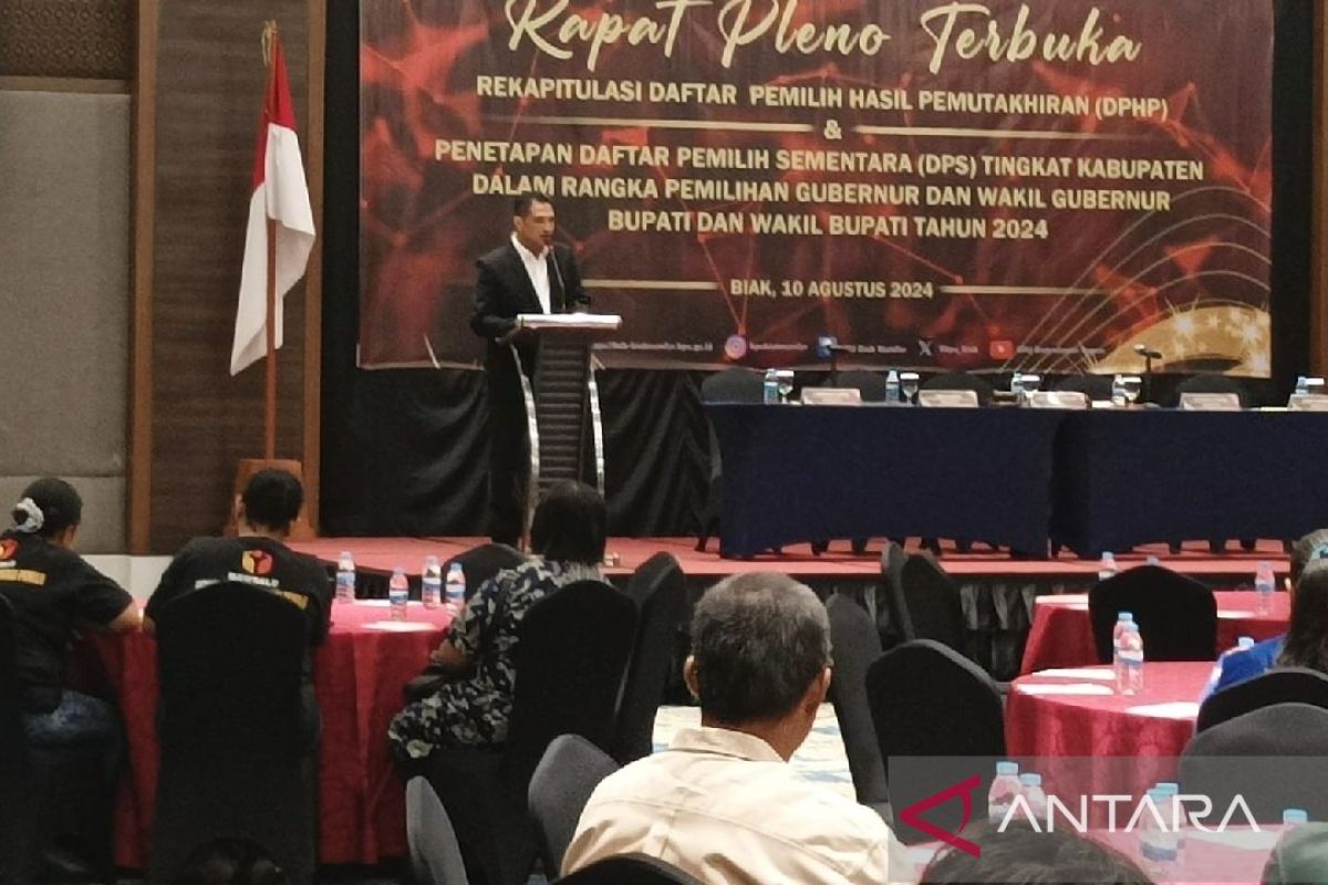 KPU: Pemkab Biak realisasikan 100 persen dana hibah pilkada