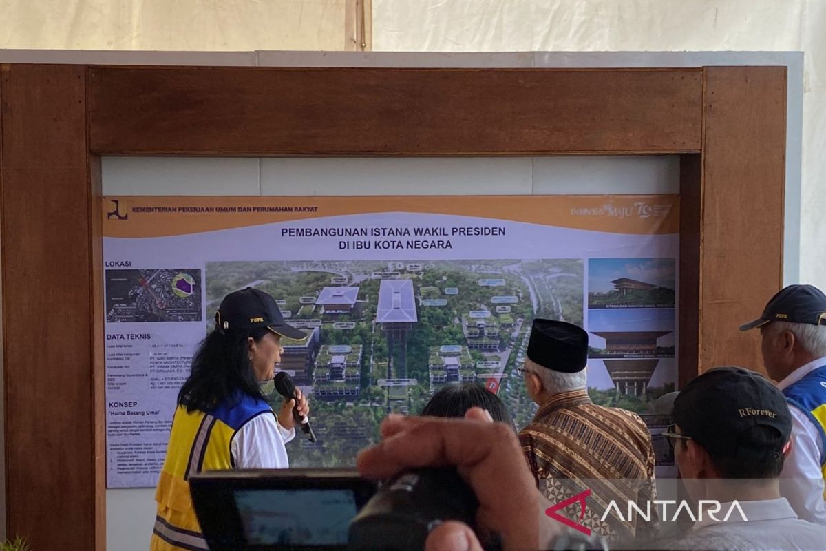 Huma Betang Umai jadi konsep istana wapres di Kota Nusantara