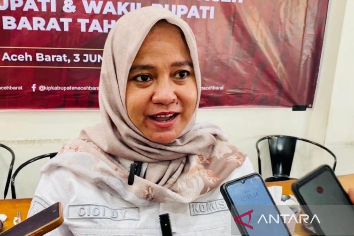 KIP: Jumlah pemilih sementara di Pilkada Aceh Barat bertambah 144.600 orang