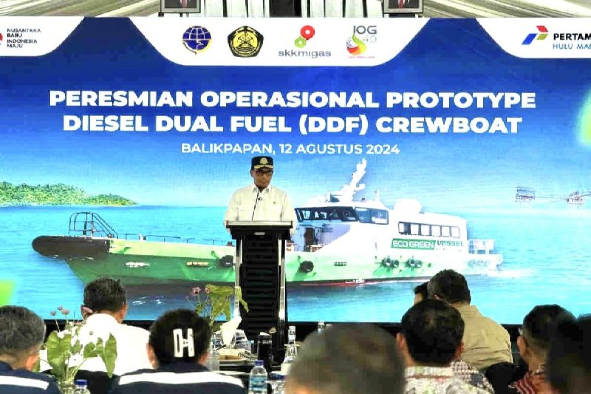 Diesel dual fuel ships cut carbon emissions, says Indonesian minister