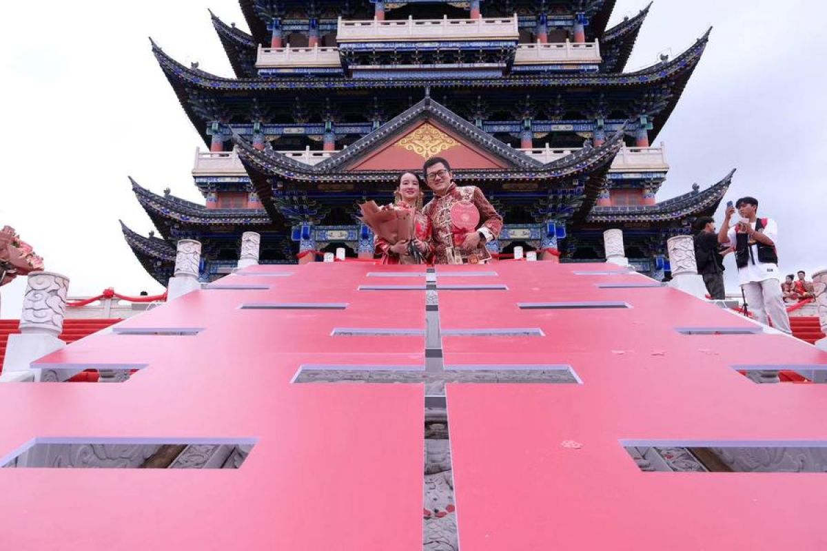 Tren "destination wedding" kian populer di China