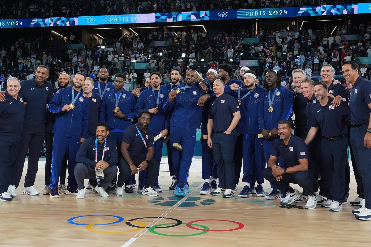 FIBA: jumlah penonton turnamen basket Olimpiade Paris pecahkan rekor