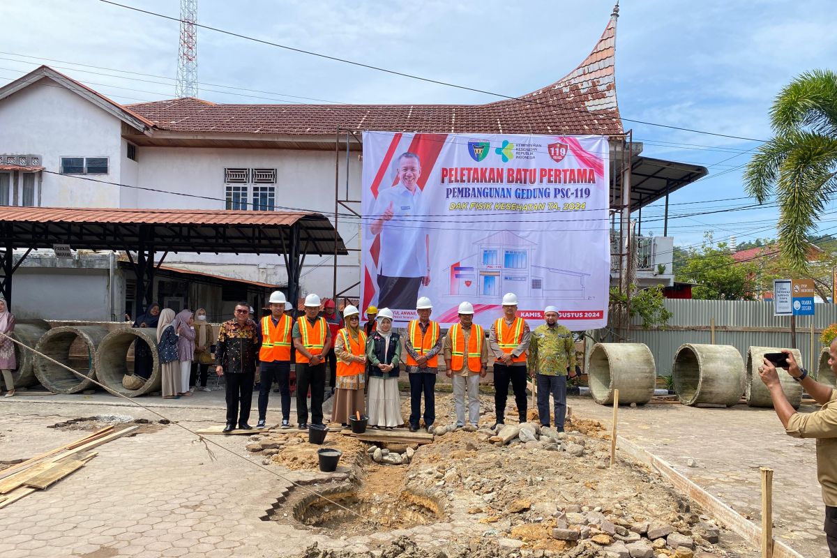 Bupati Pesisir Selatan hadiri peletakan batu pertama pembangunan Gedung Painan Safety Center