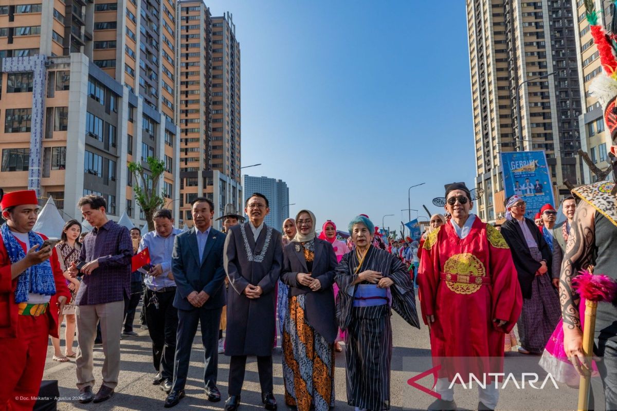 Komunitas ekspatriat Bekasi meriahkan Karnaval Budaya