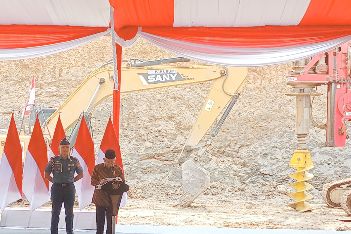 VP Amin inaugurates Vice Presidential Palace groundbreaking at IKN