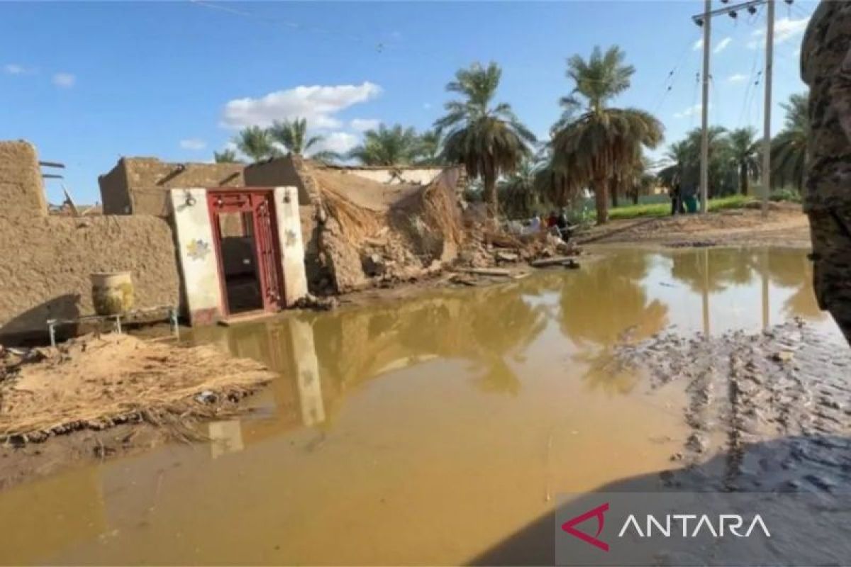 Jumlah korban tewas akibat hujan di Sudan bertambah jadi 53 orang