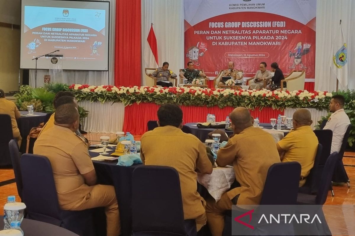 KPU Manokwari: ASN dan TNI-Polri jaga netralitas pada pilkada