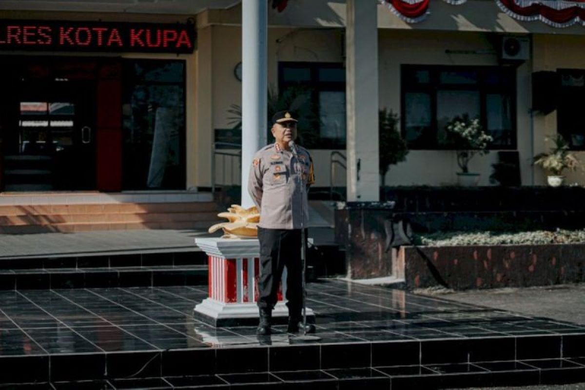 Kapolresta Kupang ingatkan personel jaga netralitas pada pilkada 2024