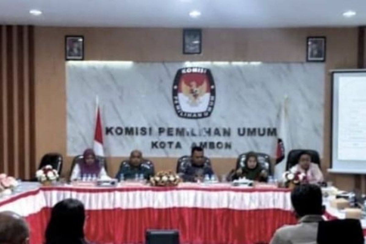 KPU Kota Ambon tetapkan  DPS Pilkada 2024 sebanyak 251.212