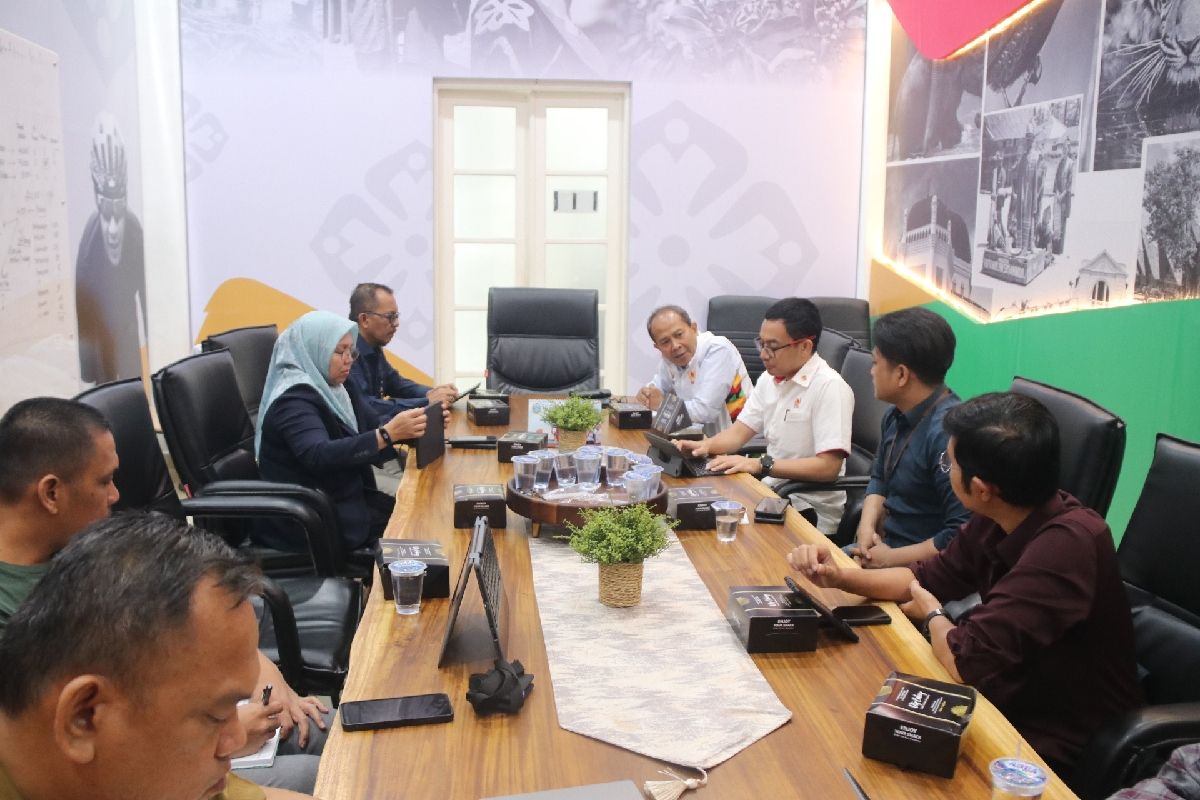 PB PON- Kemenkominfo rapat  koordinasi matangkan media peliputan PON