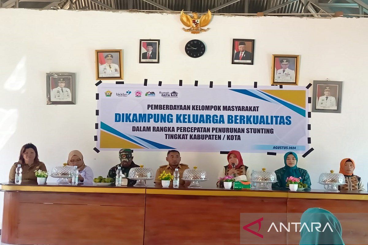 BKKBN Sultra berdayakan Pokmas kampung KB turunkan angka stunting