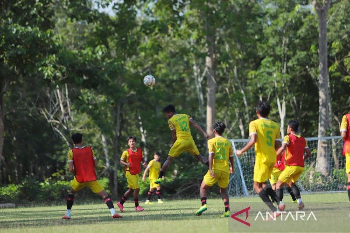 Pemantapan fisik dan taktik prioritas tim  sepak bola putra Sumut hadapi PON