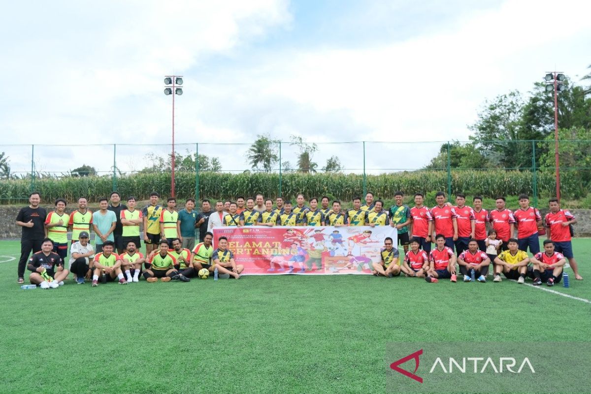 PLN Nusantara Power Unit Pembangkitan Minahasa gelar Mini Soccer Piala Trofeo jelang HUT RI