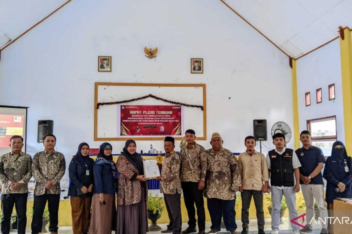 Ketua KPU Bone Bolango pantau rapat pleno di tingkat PPK