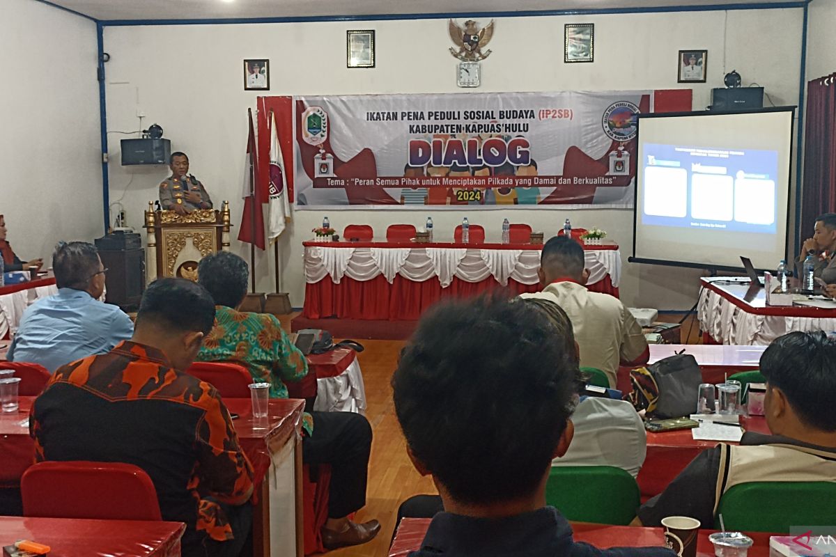 Polres Kapuas Hulu sebut semua pihak berperan wujudkan pilkada damai