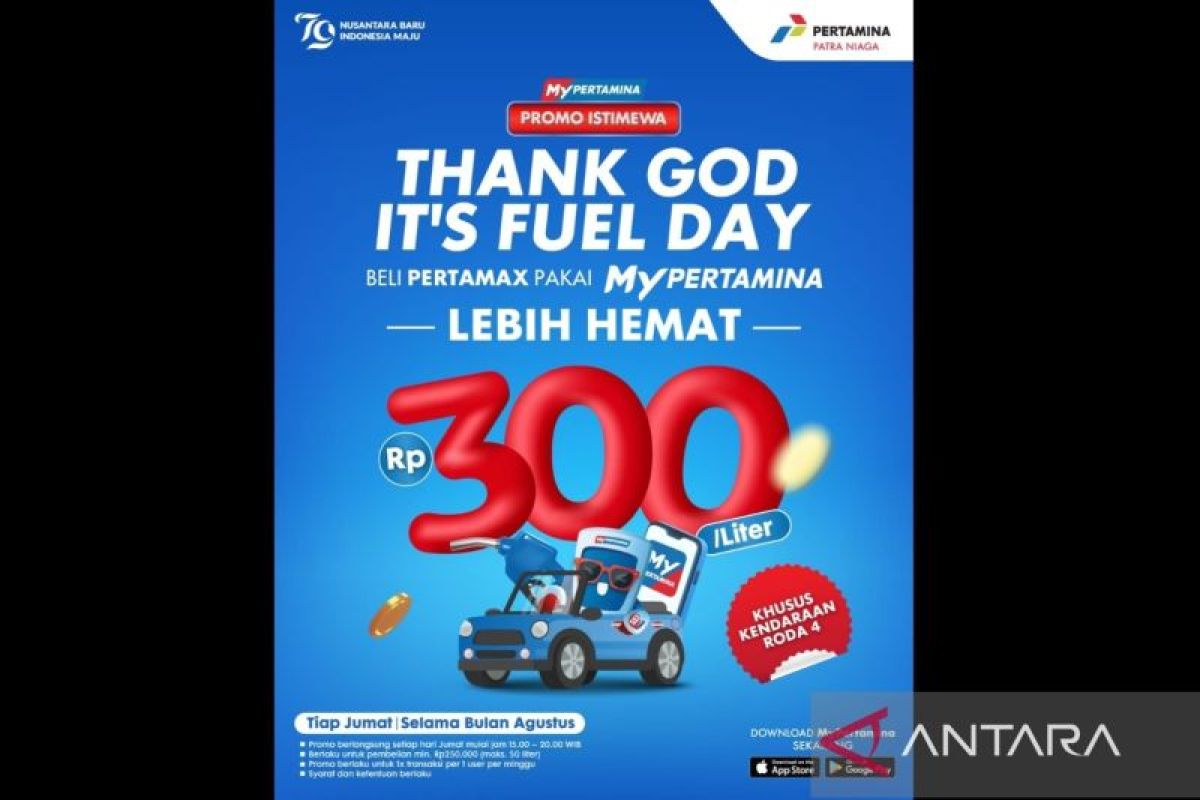 Pertamina hadirkan ragam promo HUT Ke-79 RI