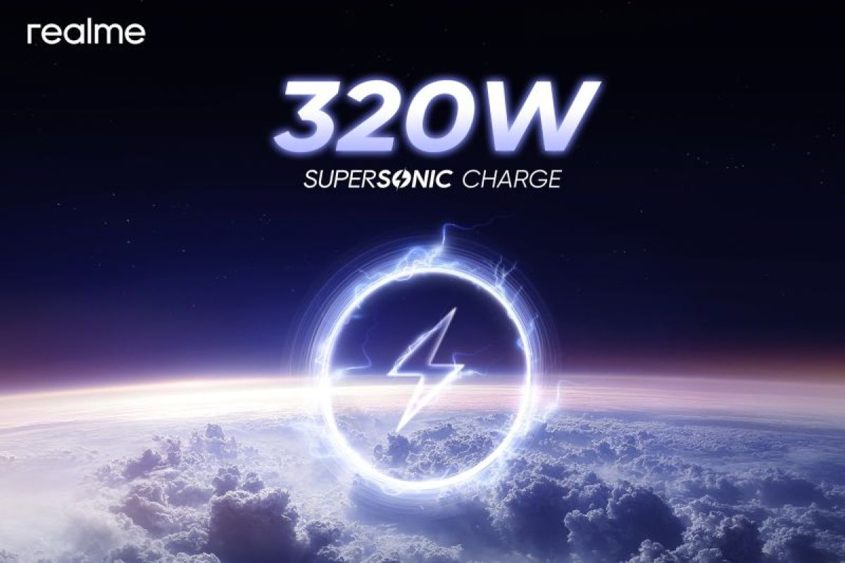 realme kenalkan 320W SUPERSONIC Charge dan teknologi-teknologi baru