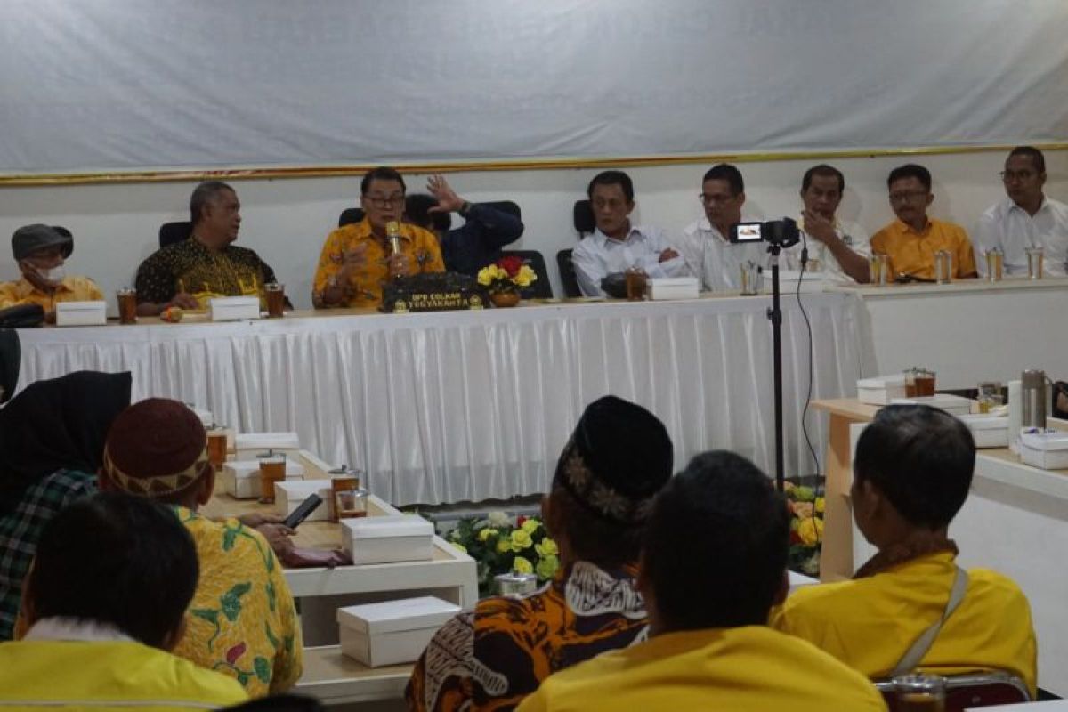 DPD Golkar DIY minta kader partai tetap solid untuk pemenangan Pilkada