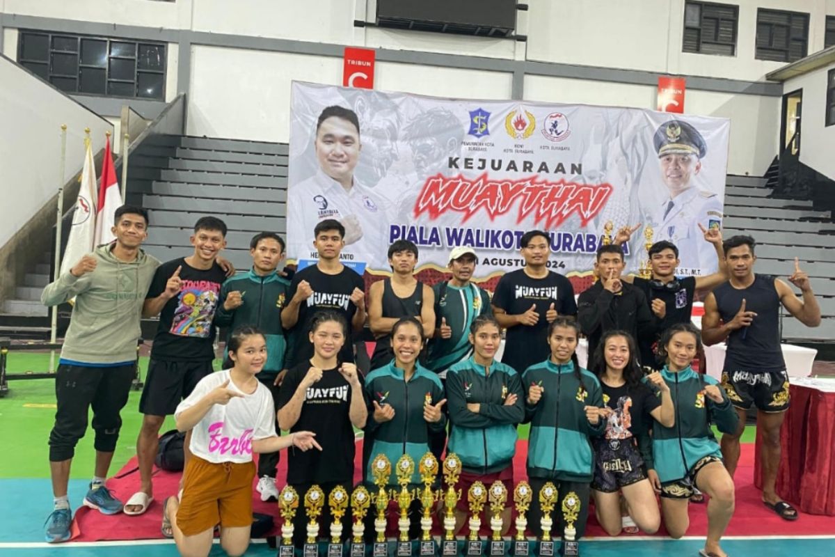 Muaythai Sumut dapat modal berharga dari  Surabaya