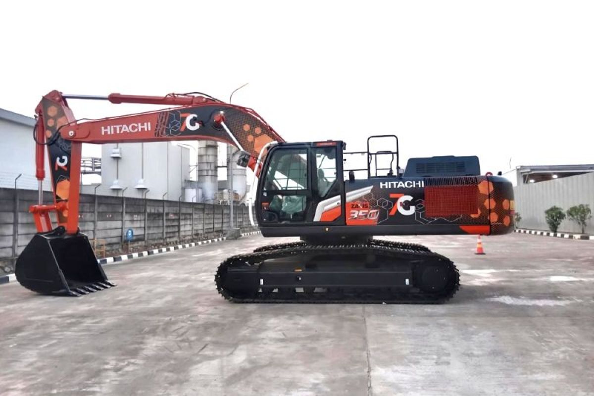 Seri ekskavator hidraulik ZAXIS-7G tampilkan desain spesial