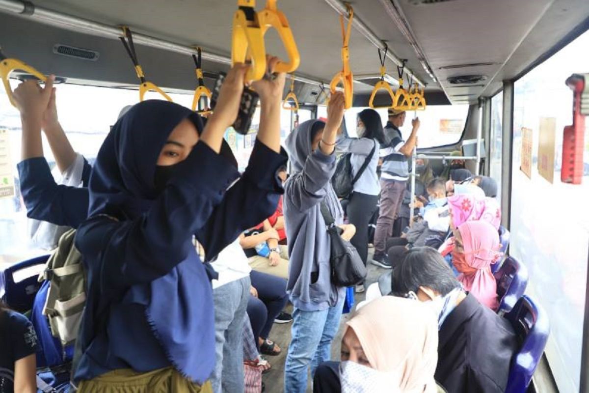 Semester 1 tahun ini,  556.076 orang gunakan BRT Tayo