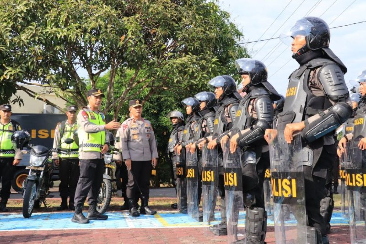 Kapolda Jambi cek persiapan pengamanan Pilkada di Kerinci dan Sarolangun