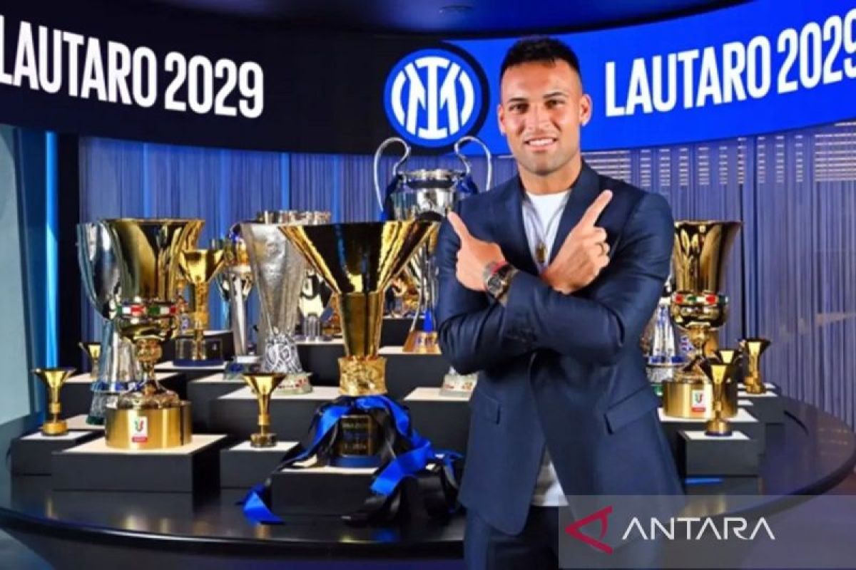 Inter Milan perpanjangan kontrak Lautaro Martinez hingga 2029