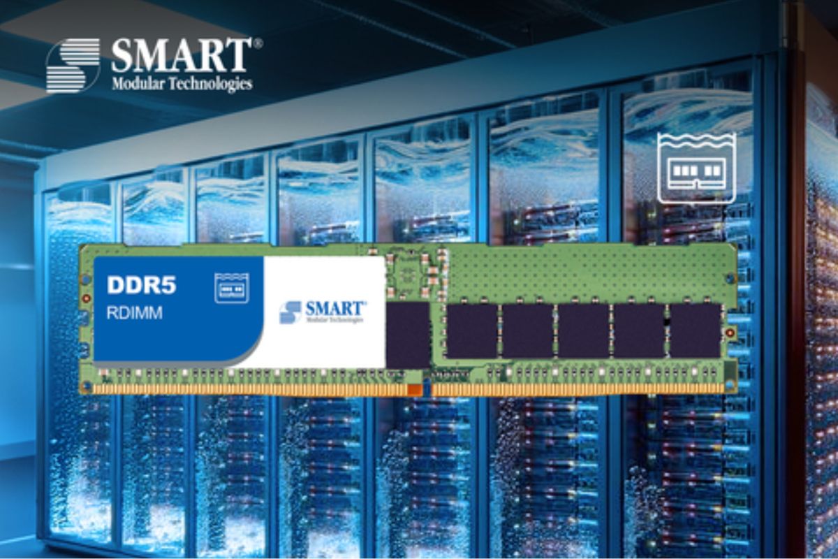 SMART Modular Technologies Introduces DDR5 RDIMMs with Conformal Coating for Liquid Immersion Servers