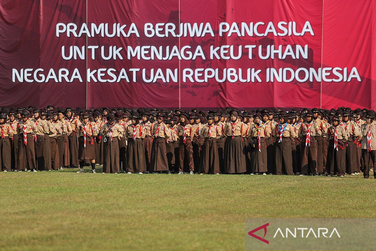 Mencegah distorsi nilai-nilai Pancasila melalui Gerakan Pramuka