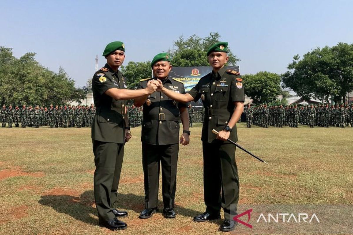 Kizijihandak dan Kizinubika TNI AD resmi naik status menjadi detasemen