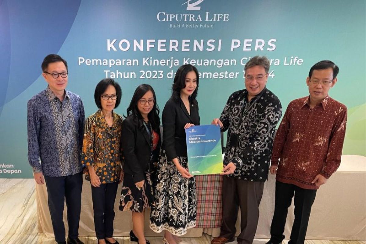 Ciputra Life catatkan kinerja positif di tahun 2023, premi tumbuh 43 persen dan laba komprehensif naik 18 kali lipat