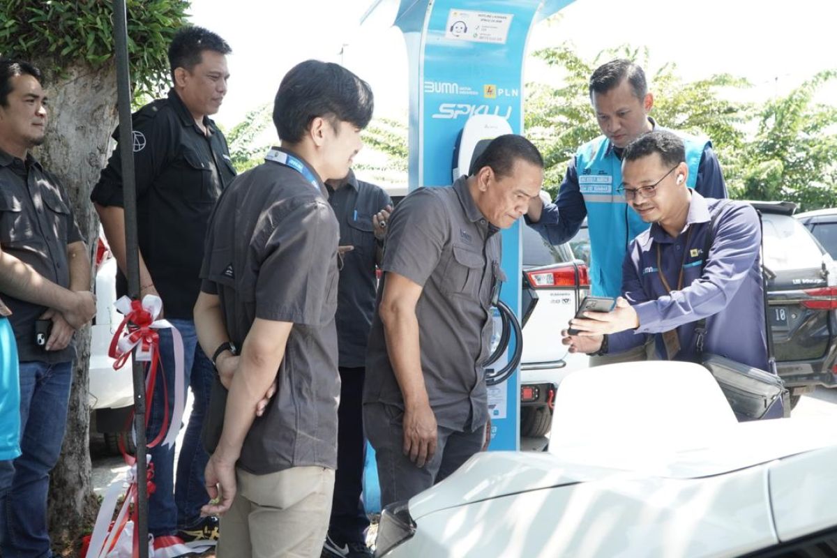 SPKLU di BIM, Kado PLN untuk HUT ke-40 Angkasa Pura