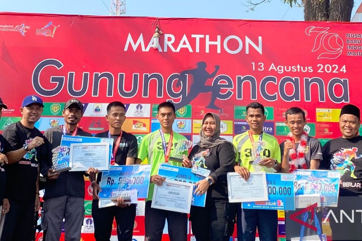 Sambut HUT RI, UT Serang meriahkan lomba marathon Gunungkancana